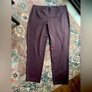 Eileen Fisher maroon pants size XL